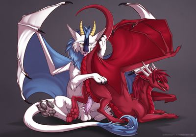 Moment
art by darkarlett
Keywords: dragon;dragoness;male;female;feral;M/F;penis;reverse_cowgirl;vaginal_penetration;spooge;darkarlett