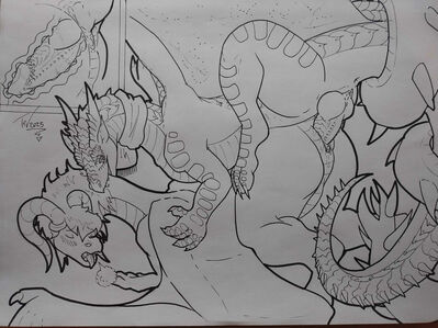 Nightwing Partner (Wings_of_Fire)
art by darkdavid_darkdragon
Keywords: wings_of_fire;nightwing;dragon;dragoness;male;female;feral;M/F;penis;from_behind;vaginal_penetration;internal;spooge;darkdavid_darkdragon