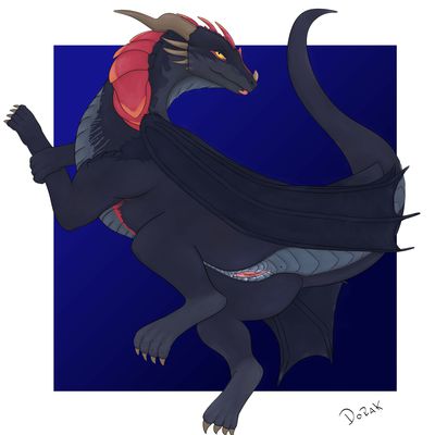 Dragoness
art by darkdragon009
Keywords: dragoness;female;feral;solo;vagina;darkdragon009