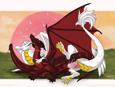 Spooning Dragons
art by darkforestt
Keywords: dragon;dragoness;male;female;feral;M/F;penis;spoons;vaginal_penetration;spooge;dirty.paws;darkforestt