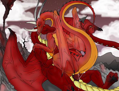 Nemmy Ridden 2
art by darkzel
Keywords: dragon;dragoness;male;female;feral;M/F;penis;cowgirl;vaginal_penetration;spooge;darkzel