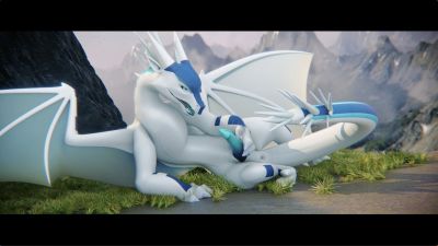Blizzard (Wings_of_Fire)
art by davedark
Keywords: wings_of_fire;icewing;dragon;male;feral;solo;penis;masturbation;cgi;davedark
