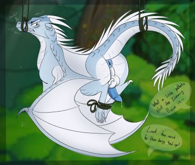 Winter Bound (Wings_of_Fire)
art by DazzleDragon
Keywords: wings_of_fire;icewing;winter;dragon;male;feral;solo;bondage;penis;spooge;DazzleDragon