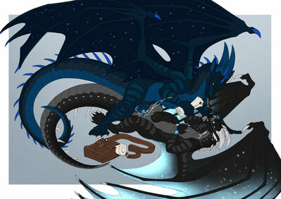 Solaris and Midnight (Wings_of_Fire)
art by DCayOrcus
Keywords: wings_of_fire;nightwing;dragon;dragoness;male;female;feral;M/F;penis;missionary;vaginal_penetration;ejaculation;spooge;DCayOrcus
