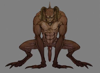 Aroused Deathclaw
art by lethal_doors
Keywords: videogame;fallout;reptile;lizard;deathclaw;male;feral;solo;penis;lethal_doors