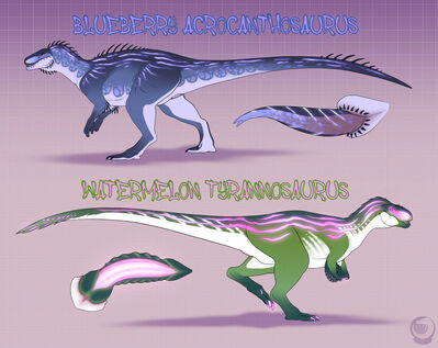 Tyrannosaurus and Acrocanthosaurus
art by deep.dark.fantasies~
Keywords: dinosaur;theropod;tyrannosaurus_rex;trex;acrocanthosaurus;male;feral;solo;penis;closeup;reference;deep.dark.fantasies~