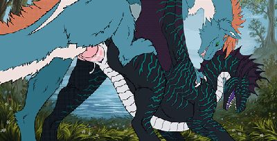 Forest Mating.gif
art by DeltaBlackk
Keywords: video;animated_gif;dragon;dragoness;male;female;feral;M/F;penis;from_behind;vaginal_penetration;spooge;DeltaBlackk