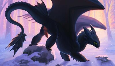Toothless
art by DeltaBlackk
Keywords: how_to_train_your_dragon;httyd;night_fury;toothless;dragon;male;feral;solo;penis;DeltaBlackk