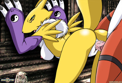 Renamon and Guilmon 2
art by digihentai
Keywords: anime;digimon;dragon;furry;canine;fox;guilmon;renamon;male;female;anthro;breasts;M/F;penis;from_behind;vaginal_penetration;spooge;digihentai