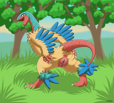 Archeops
art by digitoxici
Keywords: anime;pokemon;dinosaur;theropod;archeopteryx;archeops;female;anthro;solo;vagina;spooge;spread;digitoxici