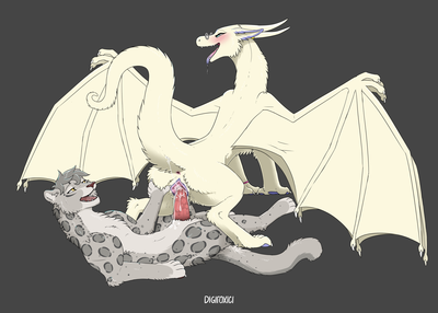 Malik Riding
art by digitoxici
Keywords: dragoness;furry;feline;snow_leopard;male;female;feral;anthro;M/F;penis;reverse_cowgirl;vaginal_penetration;spooge;digitoxici