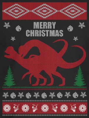 Dino Sex Ugly Sweater
unknown creator
Keywords: dinosaur;theropod;dilophosaurus;male;female;feral;M/F;from_behind;holiday;humor;t-shirt