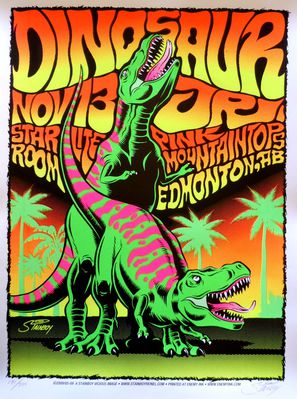 Dinosaur Jr Poster
art by stainboy
Keywords: dinosaur;theropod;tyrannosaurus_rex;trex;male;female;feral;M/F;from_behind;stainboy