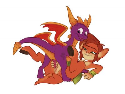 Elora and Spyro Having Sex
art by dirtyfox911911
Keywords: videogame;spyro_the_dragon;dragon;furry;faun;spyro;elora;male;female;anthro;breasts;M/F;penis;vagina;missionary;suggestive;dirtyfox911911