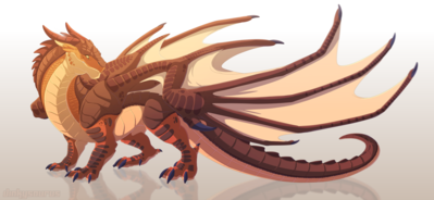 Clay the Mudwing (Wings of Fire)
art by dnk-anais
Keywords: wings_of_fire;mudwing;clay;dragon;male;feral;solo;non-adult;dnk-anais