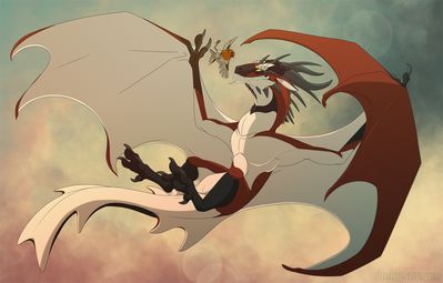 Slash0x
art by dnk-anais
Keywords: dragon;wyvern;male;feral;solo;non-adult;dnk-anais