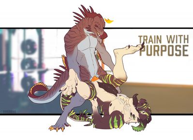 Train With Purpose
art by dog-bone
Keywords: dragon;male;anthro;M/M;penis;missionary;anal;dog-bone