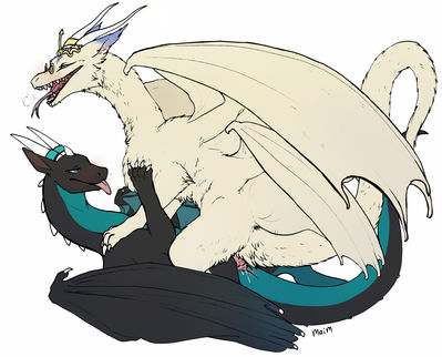 Shiloh and Malik Mating
art by maim
Keywords: dragon;dragoness;male;female;feral;M/F;penis;cowgirl;spooge;maim