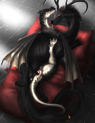 Noodling A Wyvern
art by dradgien
Keywords: eastern_dragon;dragon;wyvern;feral;male;M/M;penis;anal;missionary;dradgien