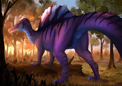 Spinosaurus
art by dradmon
Keywords: dinosaur;theropod;spinosaurus;female;feral;solo;cloaca;dradmon