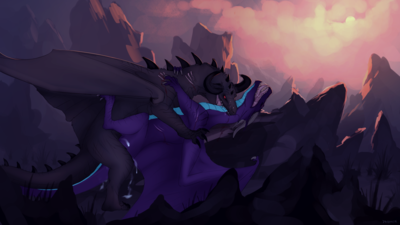 Rough Missionary
art by dradmon
Keywords: dragon;dragoness;male;female;feral;M/F;missionary;spooge;dradmon