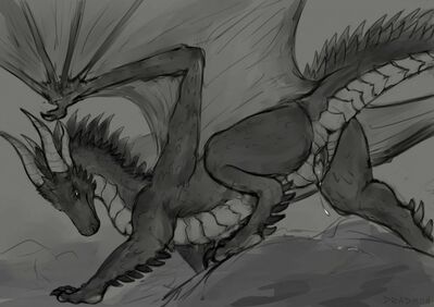 Velgaros
art by dradmon
Keywords: dragon;male;feral;solo;penis;spooge;dradmon