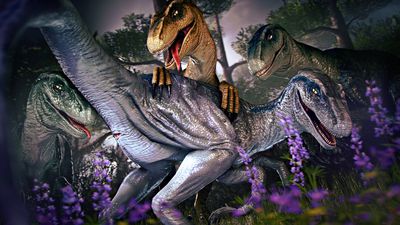 Blue and Her Pack
art by dragon-v0942
Keywords: jurassic_world;dinosaur;theropod;raptor;deinonychus;blue;echo;delta;charlie;female;feral;solo;cloaca;presenting;cgi;dragon-v0942