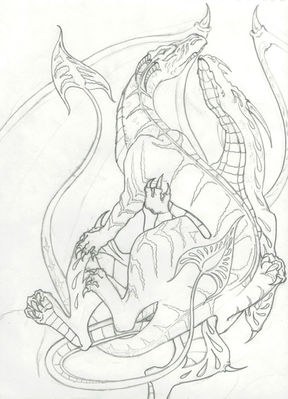 Dragons in Copulation
unknown artist
Keywords: dragon;dragoness;male;female;feral;M/F;penis;missionary;vaginal_penetration