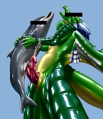 Dragon x Dolphin
unknown artist
Keywords: dragon;furry;cetacean;dolphin;male;feral;anthro;female;M/F;penis;hemipenis;vaginal_penetration;missionary;orgasm;ejaculation;spooge