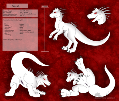 Indominus Reference
art by dragonboy20144
Keywords: jurassic_world;dinosaur;theropod;indominus_rex;trex;female;anthro;solo;vagina;reference;dragonboy20144