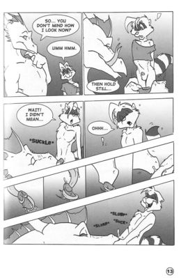 Dragon's Lover 3
unknown artist
Keywords: comic;dragoness;female;feral;furry;raccoon;male;anthro;M/F;penis;oral;spooge