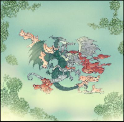 Dragons Making Love
art by barbara_sobczynska
Keywords: eastern_dragon;dragon;dragoness;male;female;feral;M/F;missionary;barbara_sobczynska