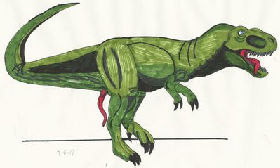 Tyrannosaur Penis 1
art by dragontrex
Keywords: dinosaur;theropod;tyrannosaurus_rex;trex;male;feral;solo;penis;dragontrex