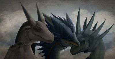 Nuzzle
art by drakawa
Keywords: dragon;dragoness;male;female;feral;M/F;romance;non-adult;drakawa