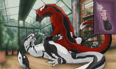 Greenhouse Fun 2
art by drake1dragon
Keywords: dragon;felkin;male;feral;M/M;penis;cowgirl;anal;internal;ejaculation;spooge;facial;drake1dragon