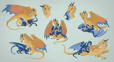 Bronz and Azusis
art by draktau
Keywords: dragon;male;feral;M/M;penis;missionary;reverse_cowgirl;oral;anal;draktau