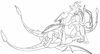 Cynder x Ember x Spyro
art by dreyk-daro
Keywords: videogame;spyro_the_dragon;cynder;ember;spyro;dragon;dragoness;male;female;feral;M/F;threeway;penis;cowgirl;vaginal_penetration;oral;spooge;dreyk-daro