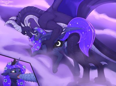Mounting Luna
art by dreyk-daro
Keywords: my_little_pony;mlp;luna;dragon;furry;equine;horse;male;female;feral;M/F;penis;from_behind;vaginal_penetration;spooge;oral;dreyk-daro