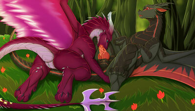 Forest Pleasure
art by dreyk-daro
Keywords: dragon;dragoness;male;female;feral;M/F;penis;vagina;oral;spooge;dreyk-daro