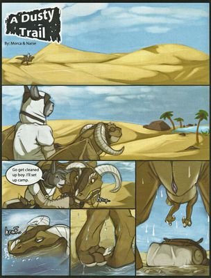 A Dusty Trail 1
art by morca and narse
Keywords: comic;dragon;feral;furry;equine;donkey;anthro;male;solo;sheath;closeup;morca;narse