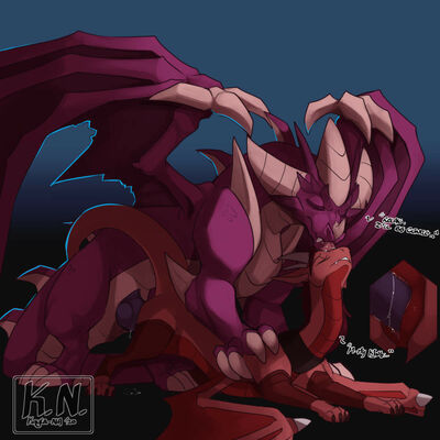 Malefor 2
art by kayla-na
Keywords: videogame;spyro_the_dragon;malefor;dragon;dragoness;male;female;feral;M/F;penis;from_behind;vaginal_penetration;closeup;spooge;kayla-na