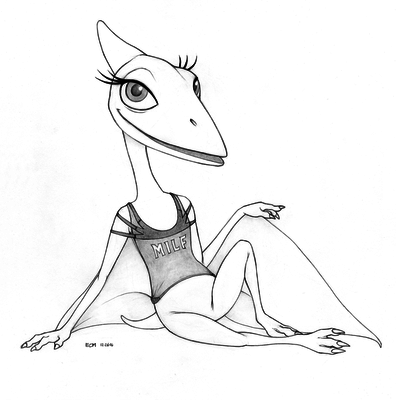 Ms Pteranodon
art by ecmajor
Keywords: cartoon;dinosaur_train;dinosaur;pterodactyl;ms_pteranodon;female;anthro;solo;suggestive;humor;ecmajor