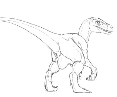 Jurassic Park Raptor
art by elster
Keywords: jurassic_park;dinosaur;theropod;raptor;deinonychus;female;feral;solo;cloaca;elster