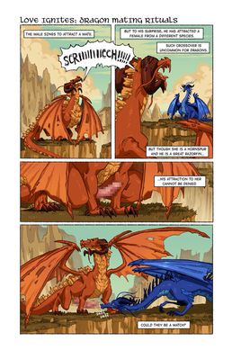 The Dragon Riders of Porn, page 2
art by emirain
Keywords: the_magicians;comic;dragon;dragoness;male;female;feral;M/F;penis;suggestive;humor;closeup;emirain