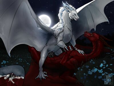 Dragons Mating
art by erganyfox
Keywords: dragon;dragoness;mae;female;feral;M/F;penis;cowgirl;vaginal_penetration;closeup;spooge;erganyfox 