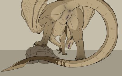I Need To Ass You A Question
art by evalion
Keywords: dragon;feral;male;solo;cloaca;evalion