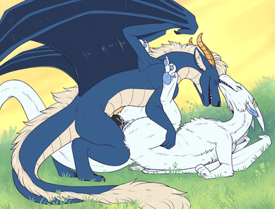 Dekafox and Malik Mating
art by evillabrat
Keywords: dragon;dragoness;male;female;feral;M/F;penis;missionary;vaginal_penetration;spooge;evillabrat