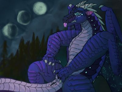 Female Wren (Wings_of_Fire)
art by ezilypzily
Keywords: wings_of_fire;nightwing;dragoness;female;feral;solo;vagina;masturbation;fingering;vaginal_penetration;ezilypzily