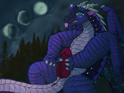 Male Wren (Wings_of_Fire)
art by ezilypzily
Keywords: wings_of_fire;nightwing;dragon;male;feral;solo;penis;masturbation;ezilypzily