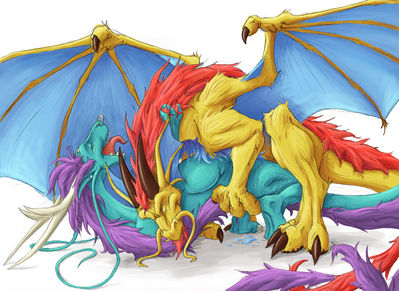 Dragon Sex
art by slate
Keywords: eastern_dragon;dragon;dragoness;male;female;feral;M/F;missionary;spooge;slate